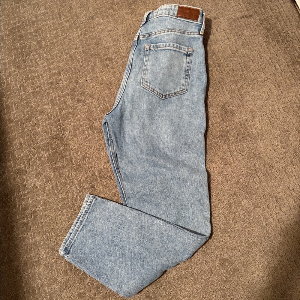 Hollister Light Blue High Rise Women Jeans
